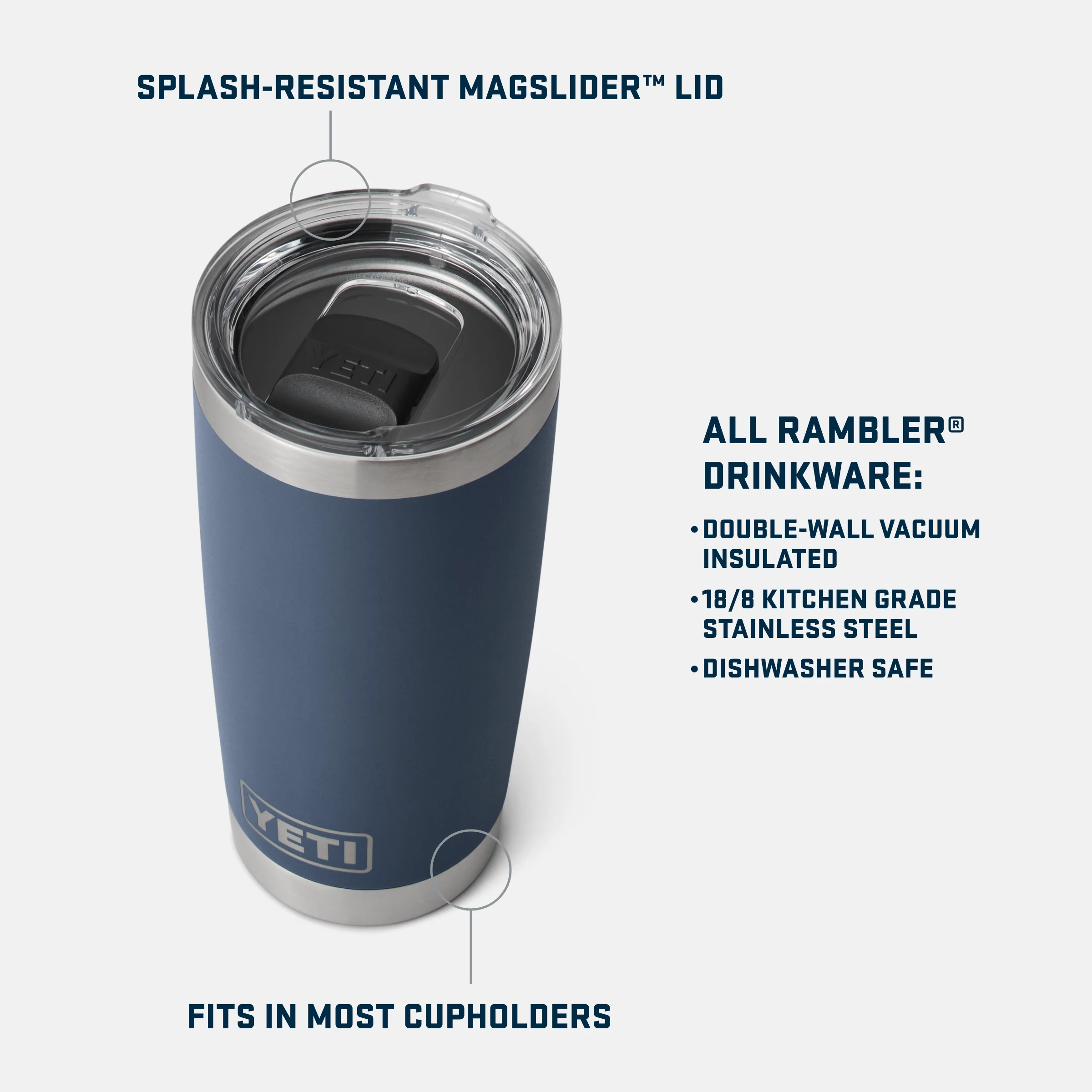 Rambler® 20 oz (591 ml) Tumbler - Image 152