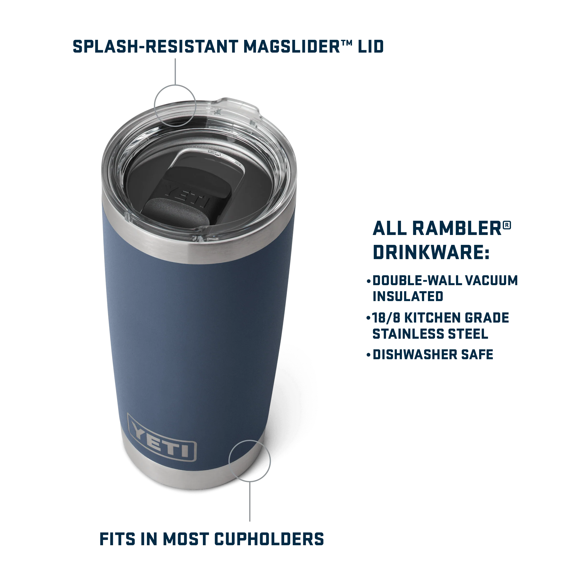 Rambler® 20 oz (591 ml) Tumbler - Image 34