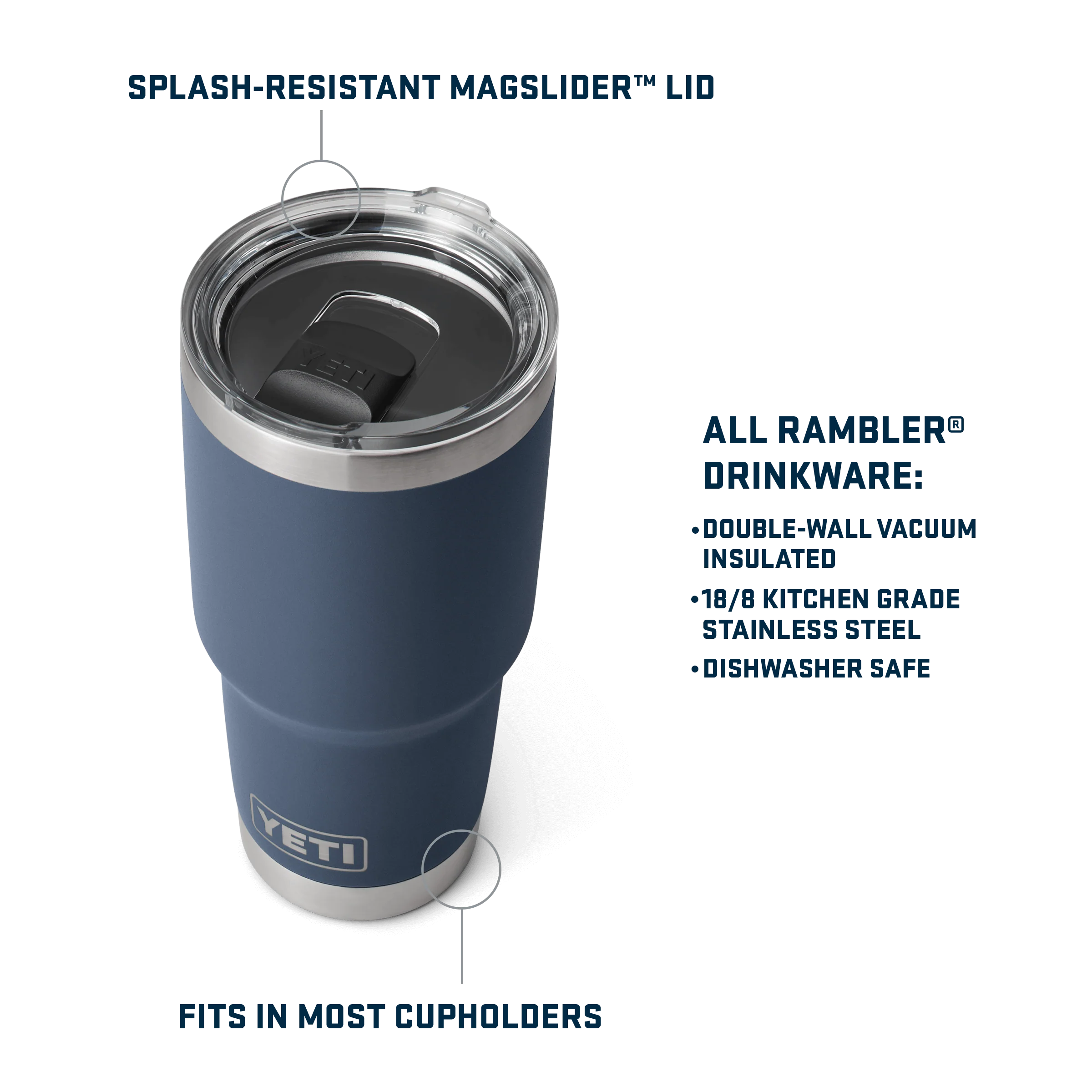 Rambler® 30 oz (887 ml) Tumbler - Image 86