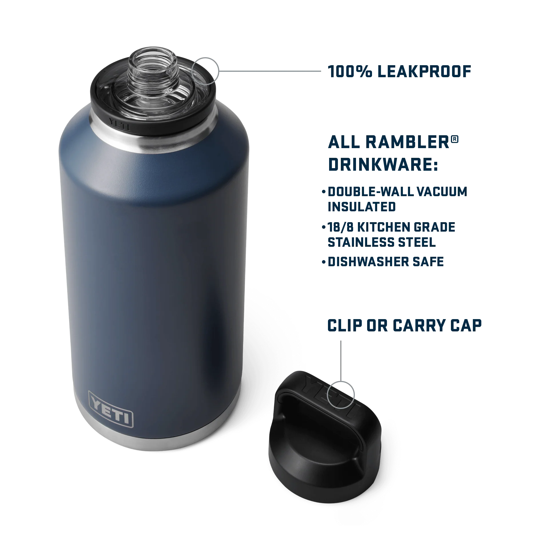 Rambler® 64 oz (1.9 L) Bottle With Chug Cap - Image 35
