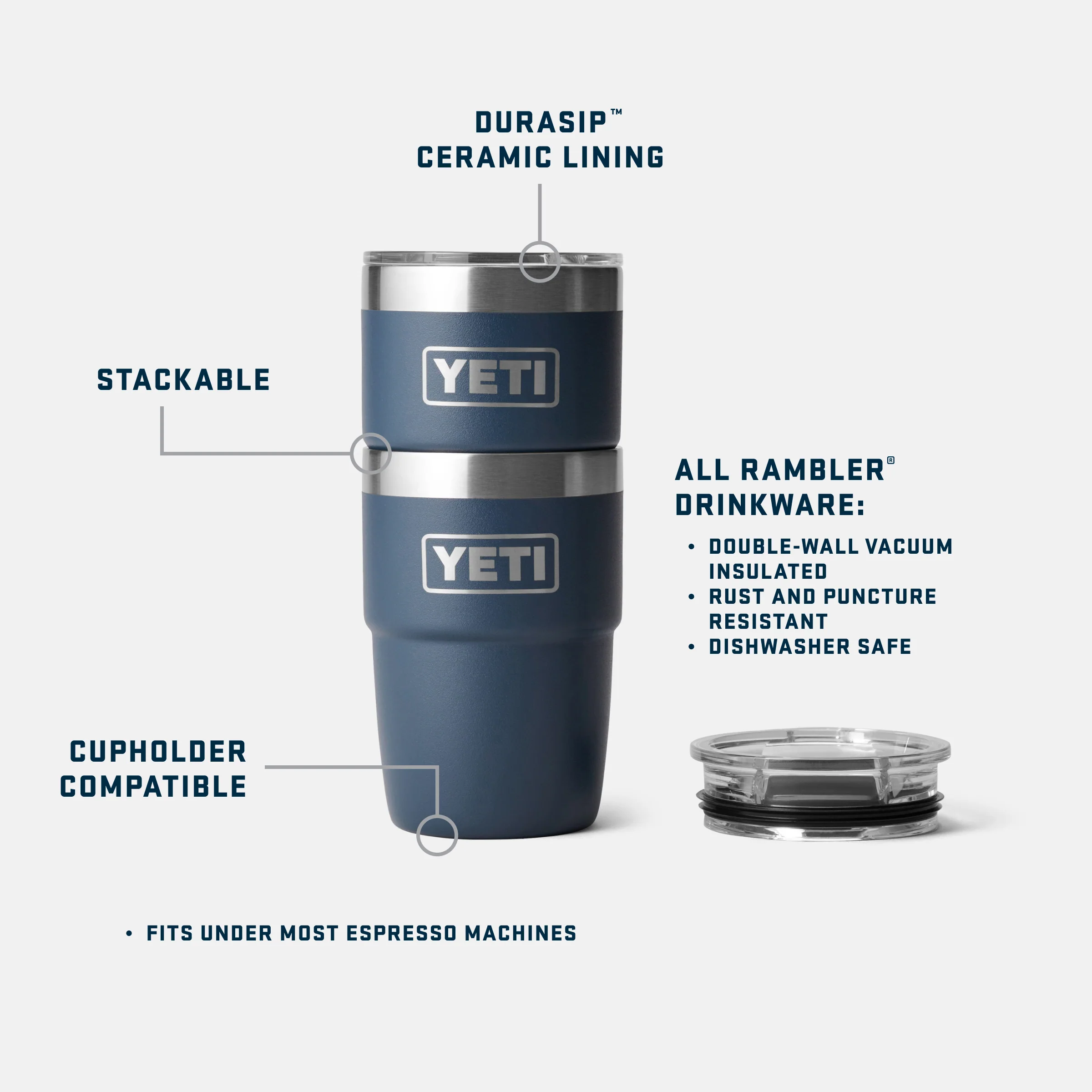 Rambler® 8 oz (236 ml) Stackable Cup - Image 68