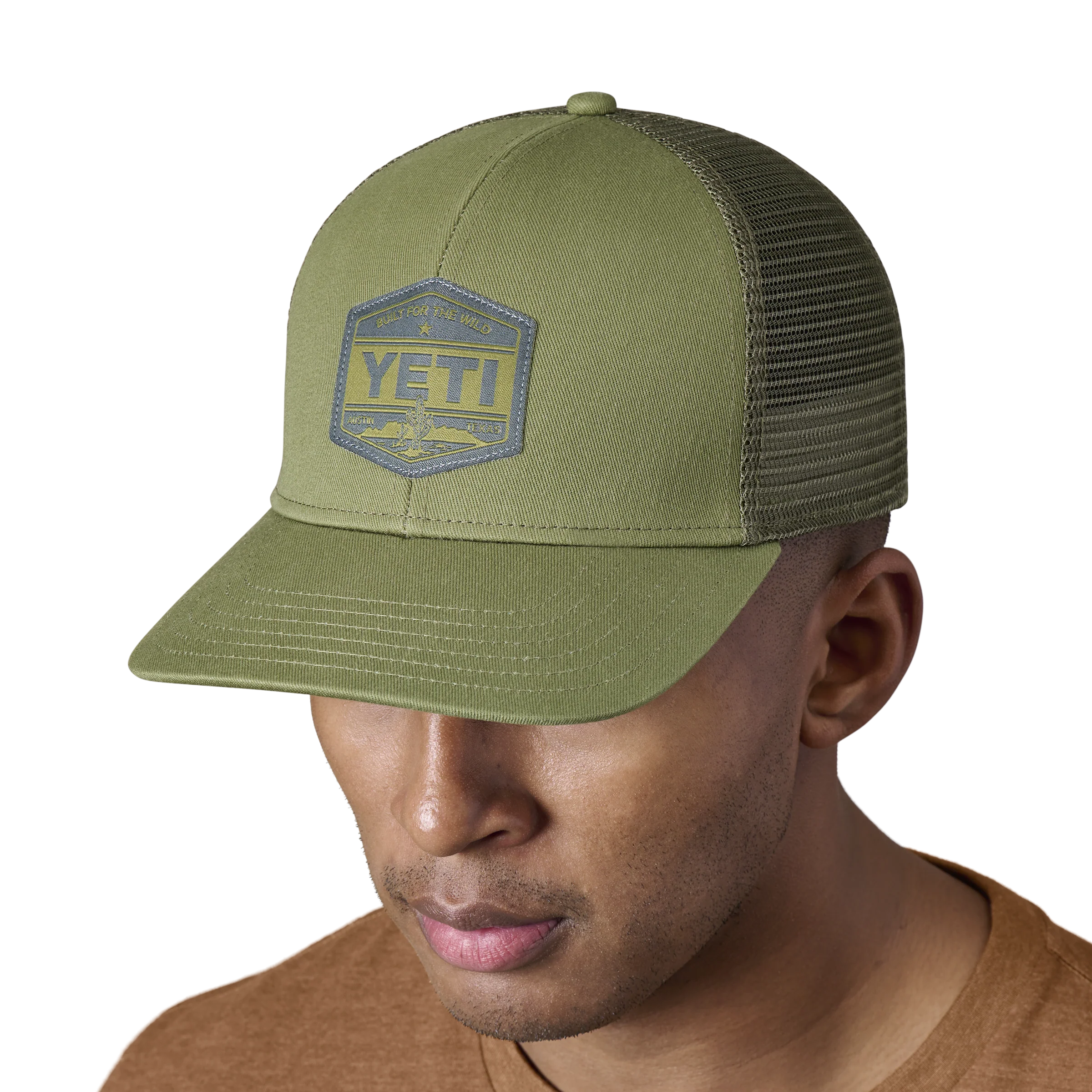 Trucker Hat Dark Moss - Image 4