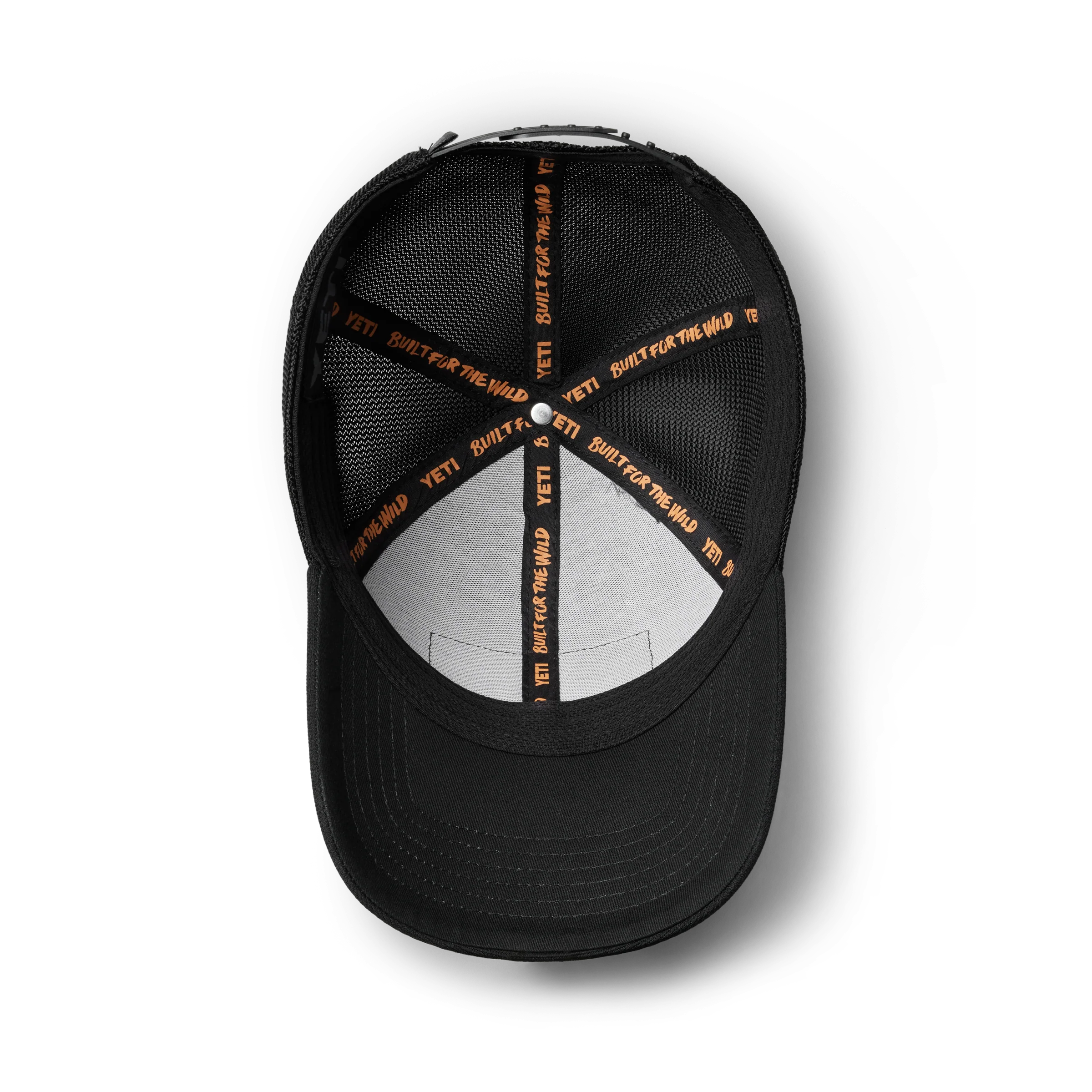 Core Patch Trucker Hat Black on Black - Image 2