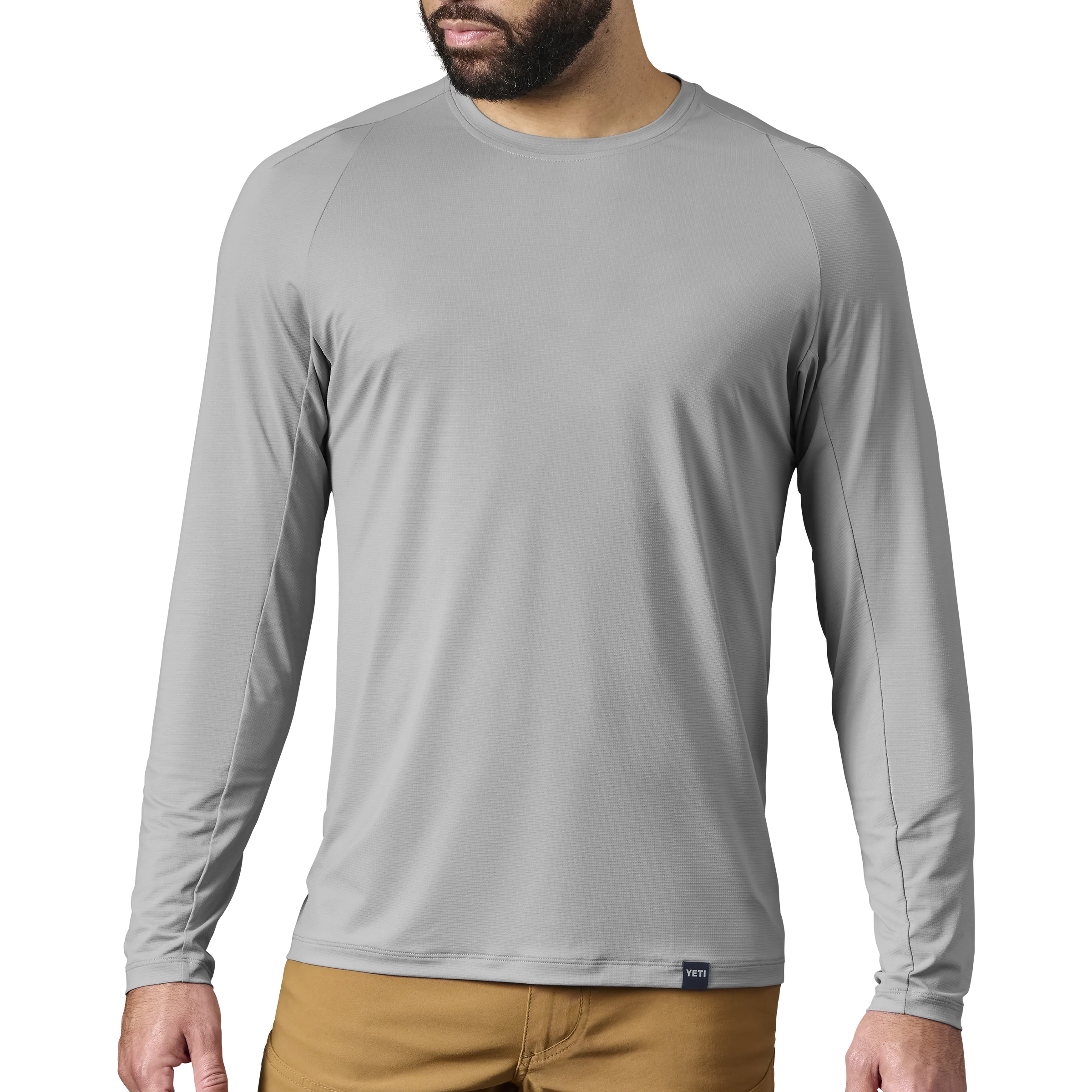 Crew Neck Sunshirt Grey - Image 3