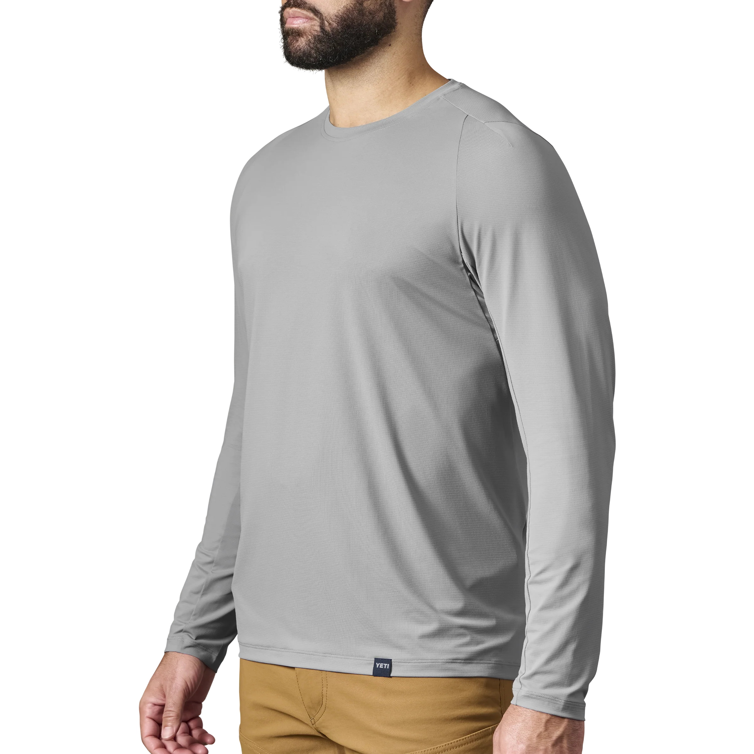 Crew Neck Sunshirt Grey - Image 4