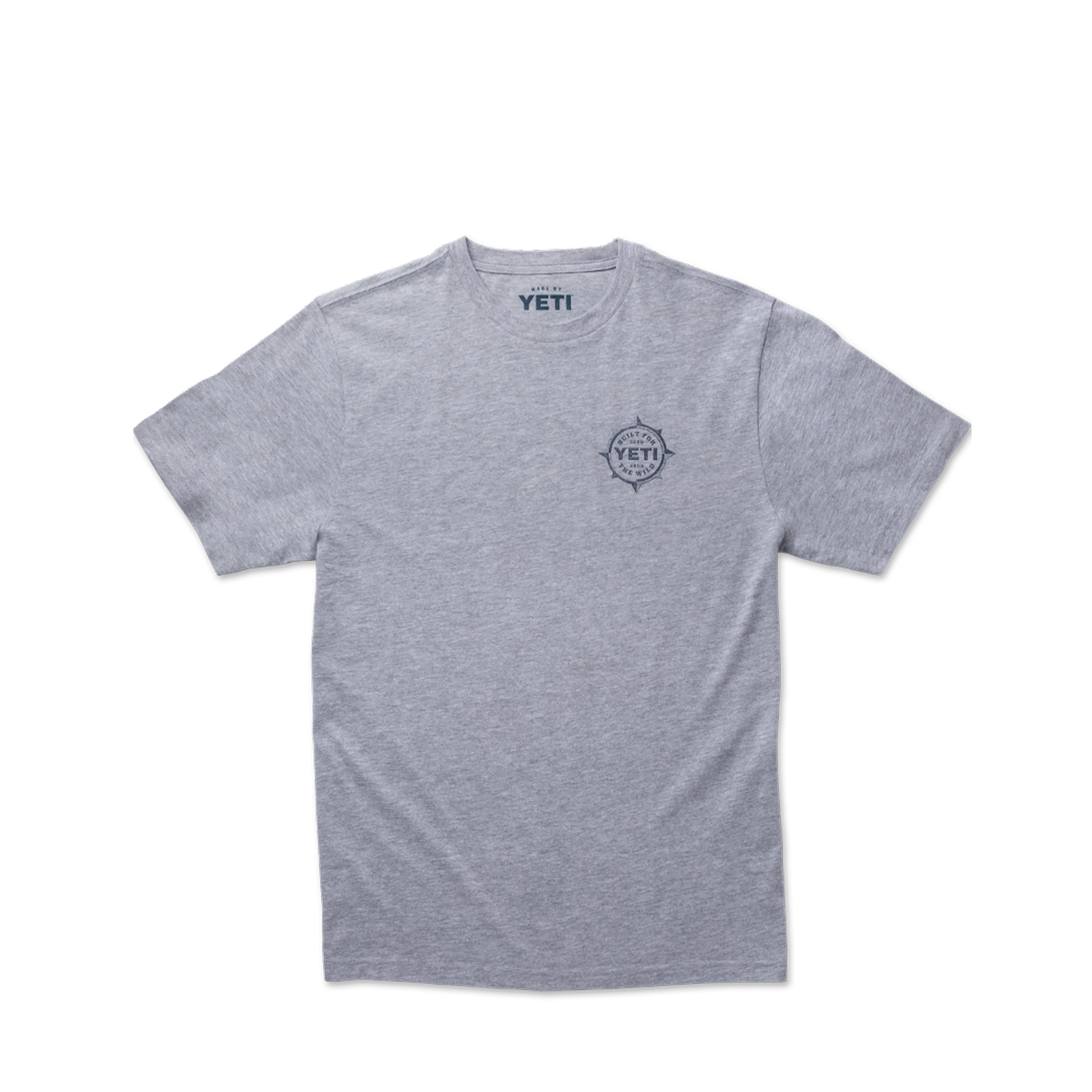 Fish Compass Heather Grey T-Shirt