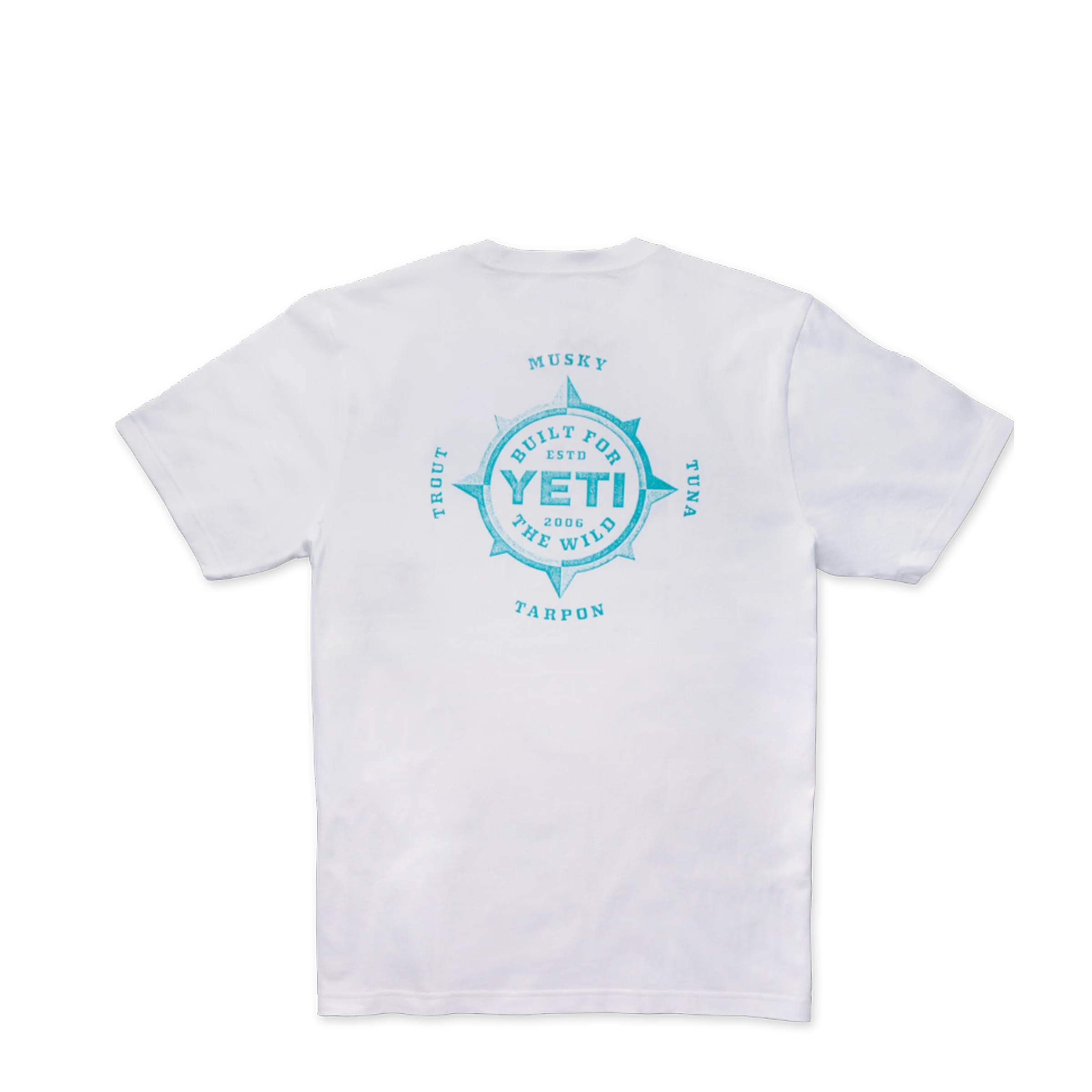 Fish Compass White T-Shirt - Image 2
