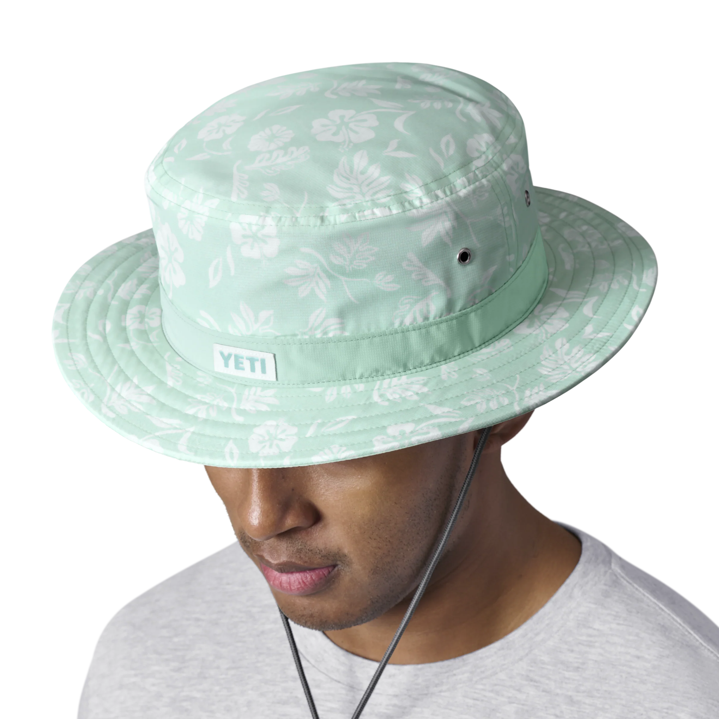 Flip Print Boonie Hat Ice Blue - Image 4