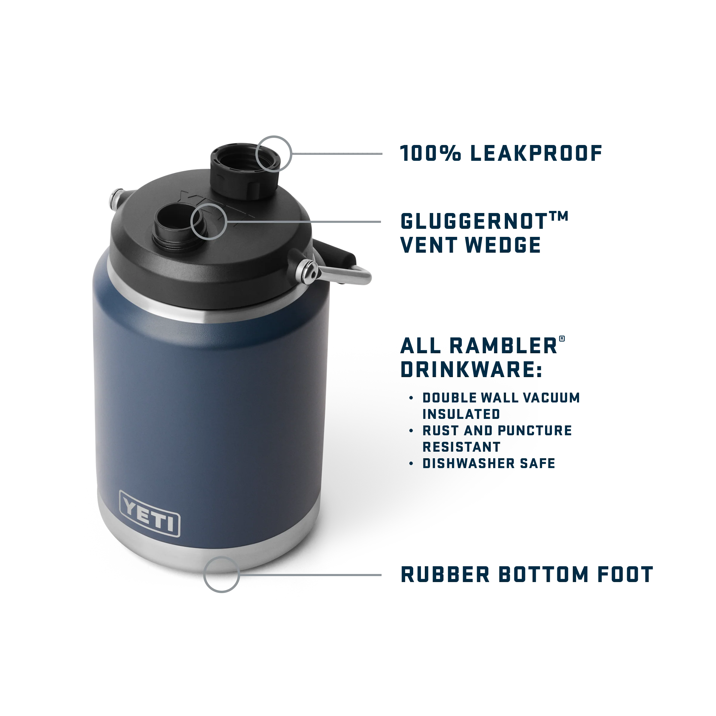 Rambler® 1/2-Gallon (1.9 L) Jug - Image 34