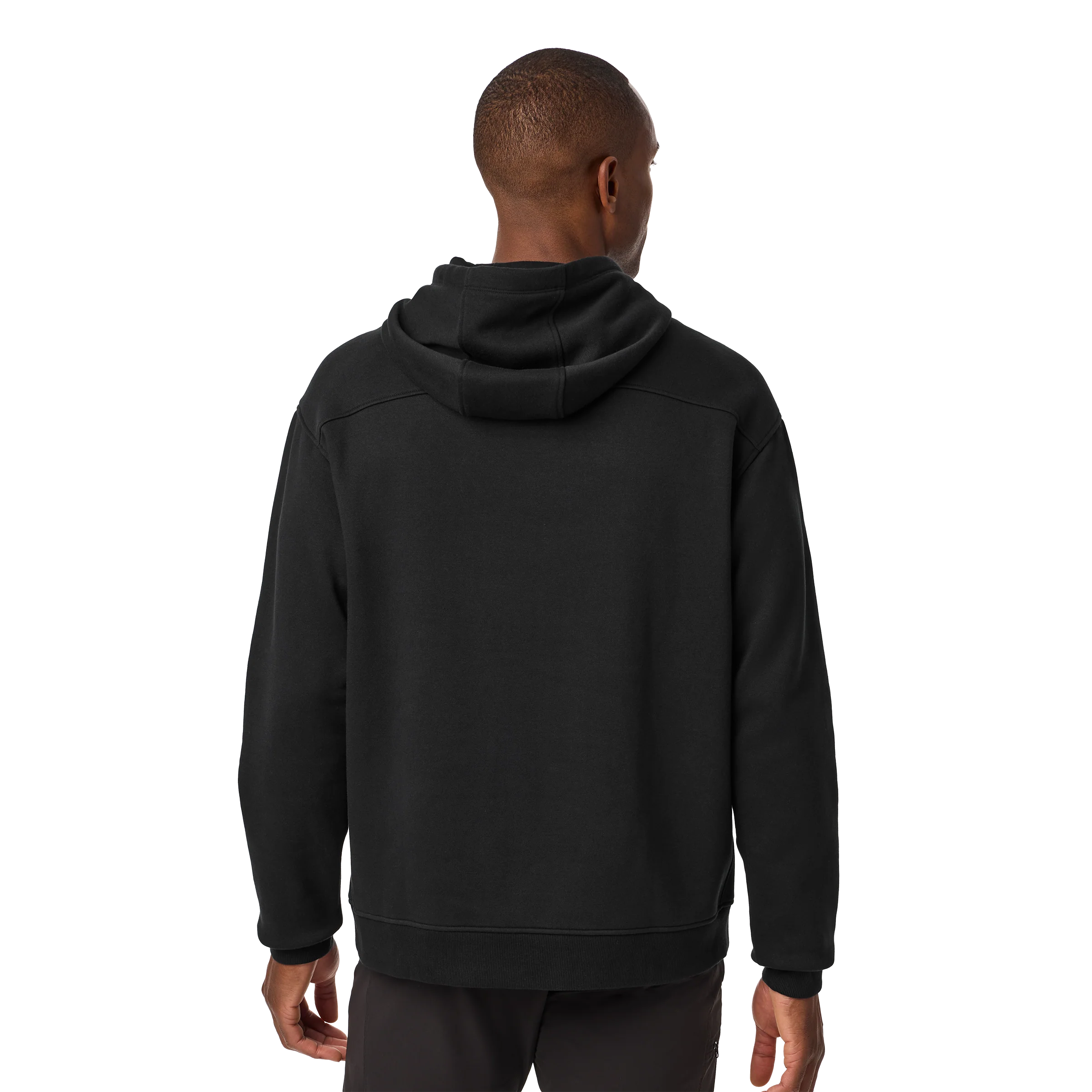 YETI® Script Built for the Wild Fleece Hoodie Black - Image 6