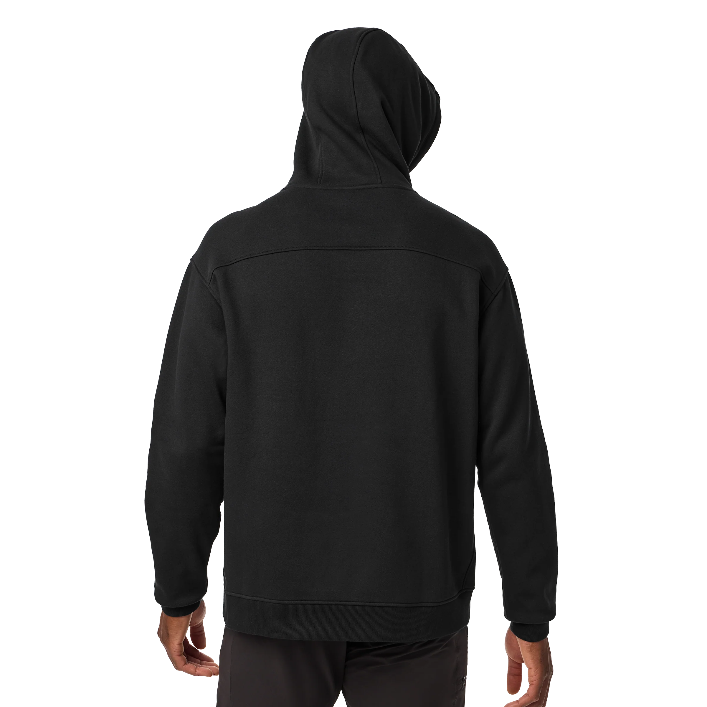 YETI® Script Built for the Wild Fleece Hoodie Black - Image 8
