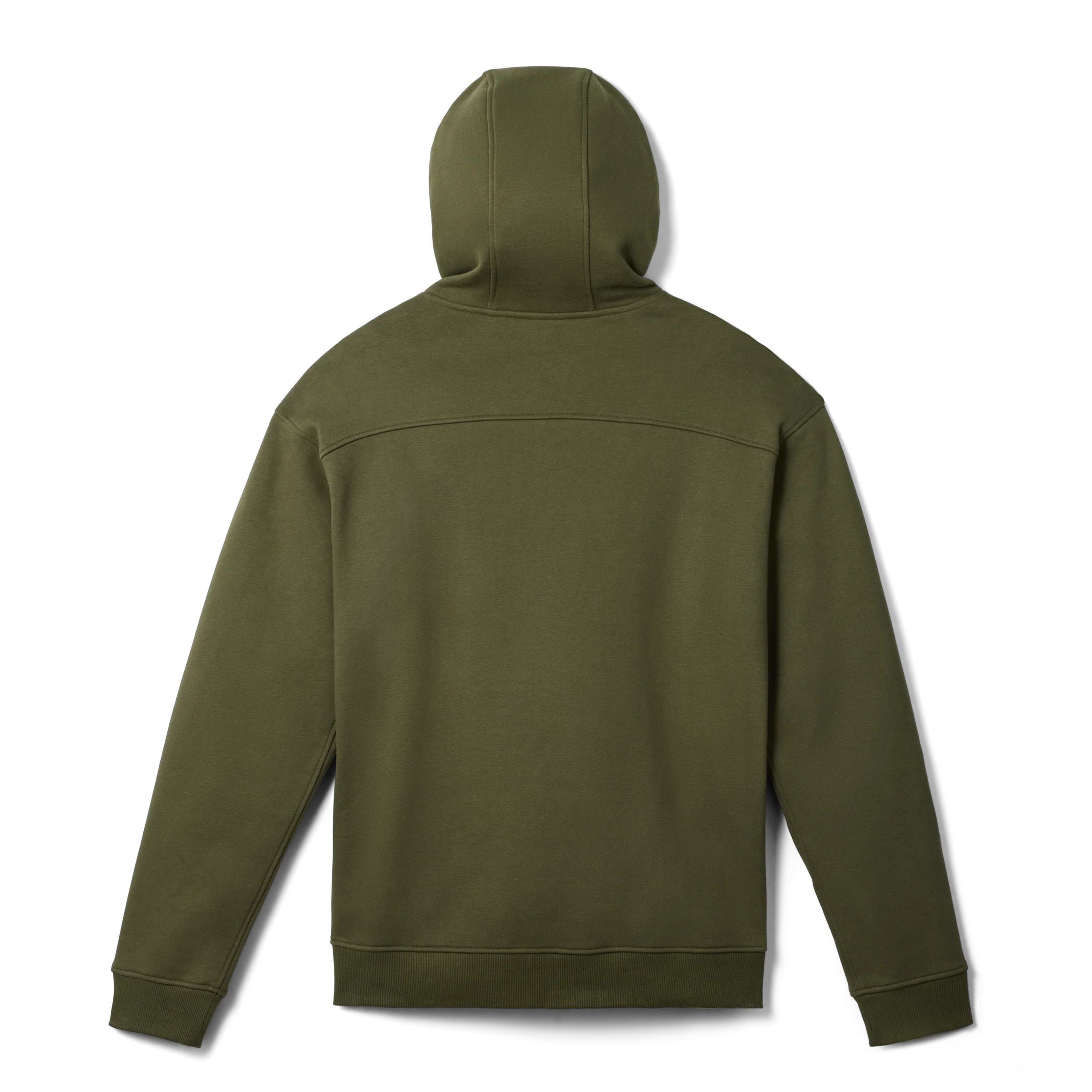 YETI® Script Built for the Wild Fleece Hoodie Olive - Image 2