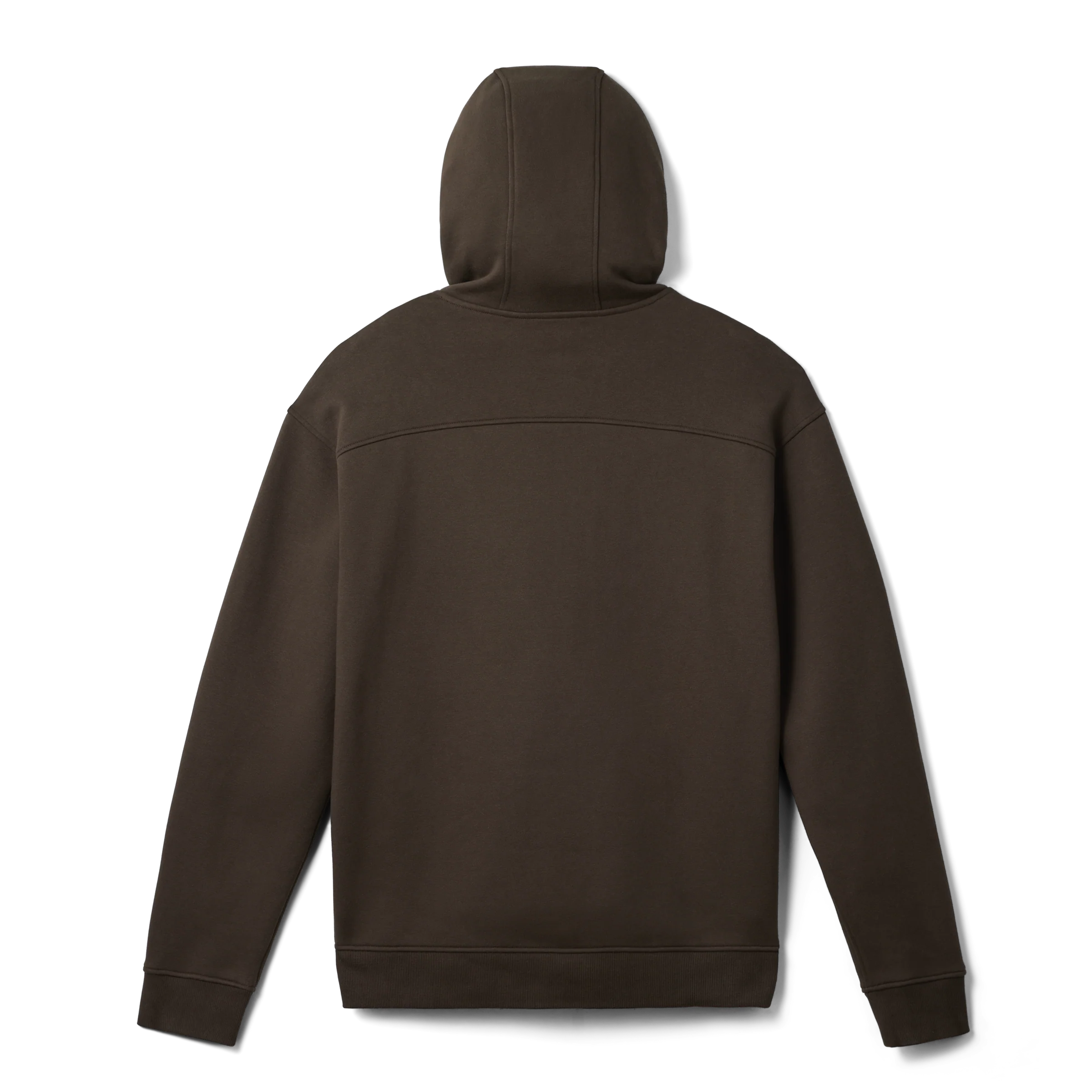 YETI® Wetlands Duck Badge Fleece Hoodie Brown - Image 2