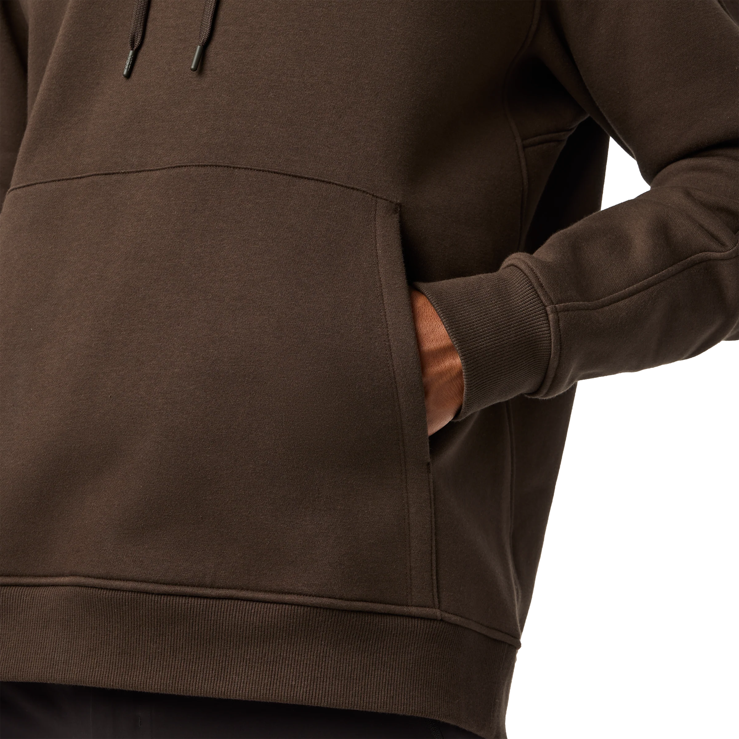 YETI® Wetlands Duck Badge Fleece Hoodie Brown - Image 5