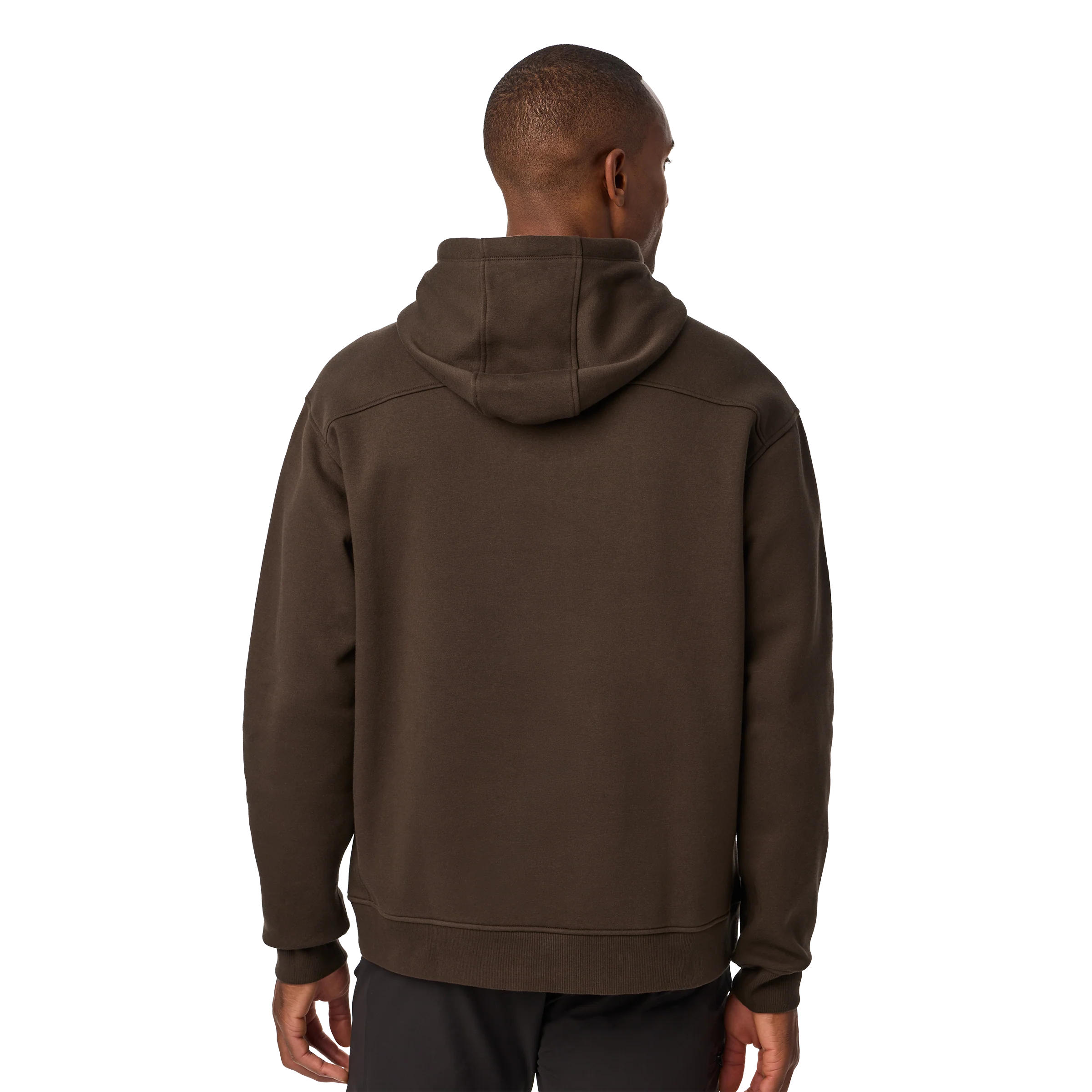 YETI® Wetlands Duck Badge Fleece Hoodie Brown - Image 8
