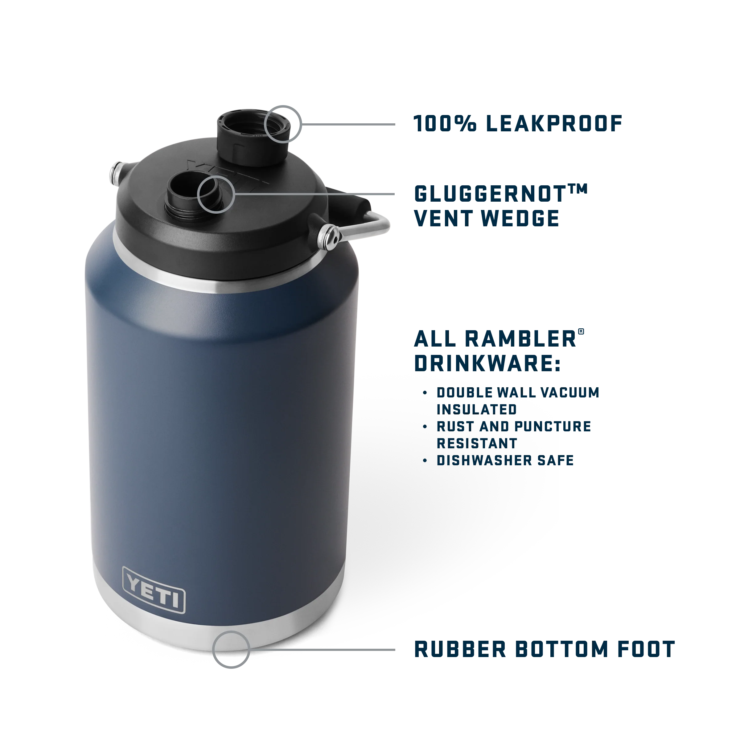 Rambler® One Gallon (3.8L) Jug - Image 9