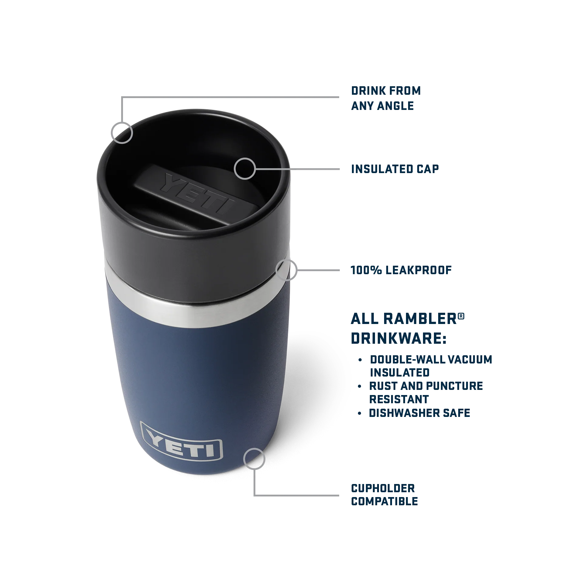 Rambler® 8 oz (236 ml) Travel Bottle - Image 39