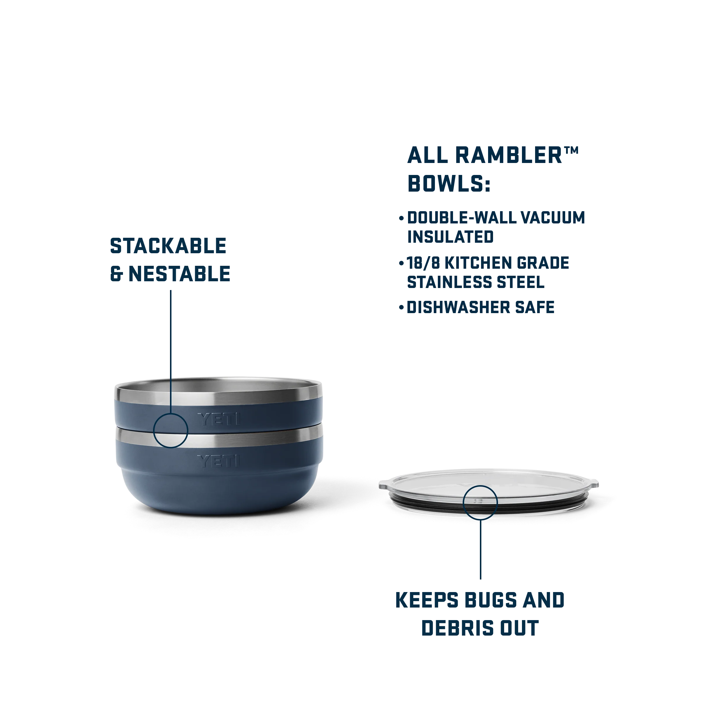 RamblerĀ® Medium Insulated Low Bowl - Image 31