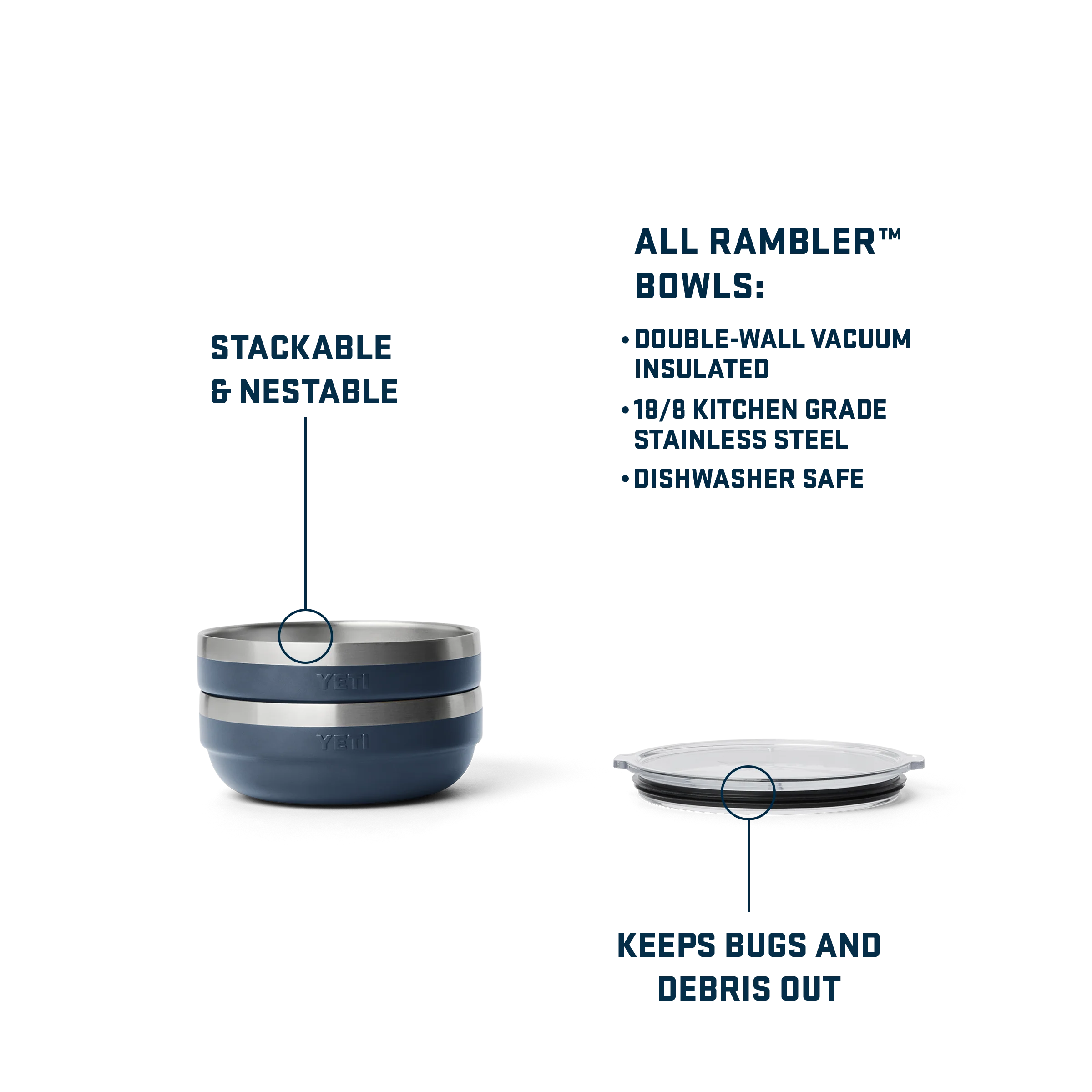 RamblerĀ® Small Insulated Low Bowl - Image 23