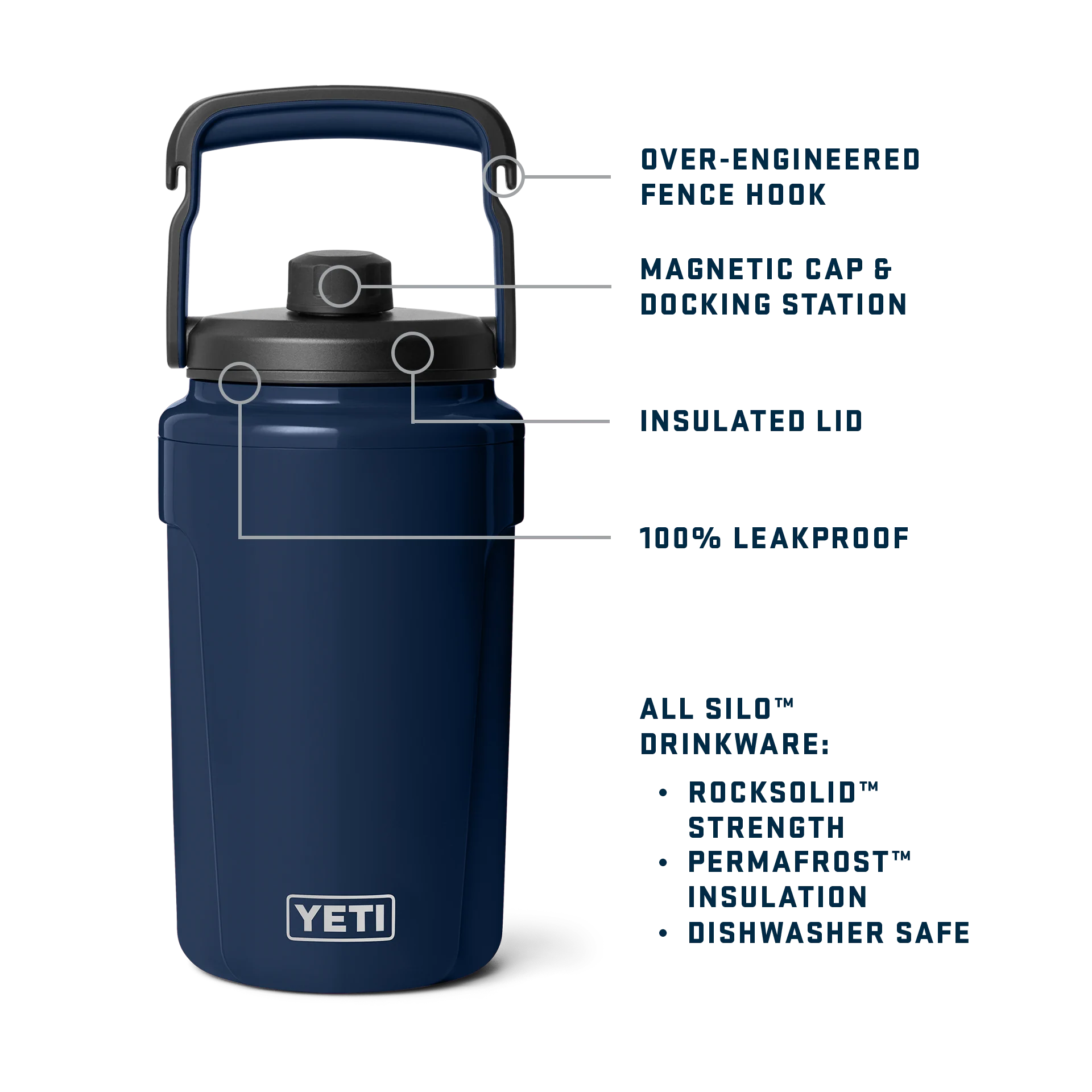 Silo™ Half Gallon (1.9 L) Jug with Chug Cap - Image 16