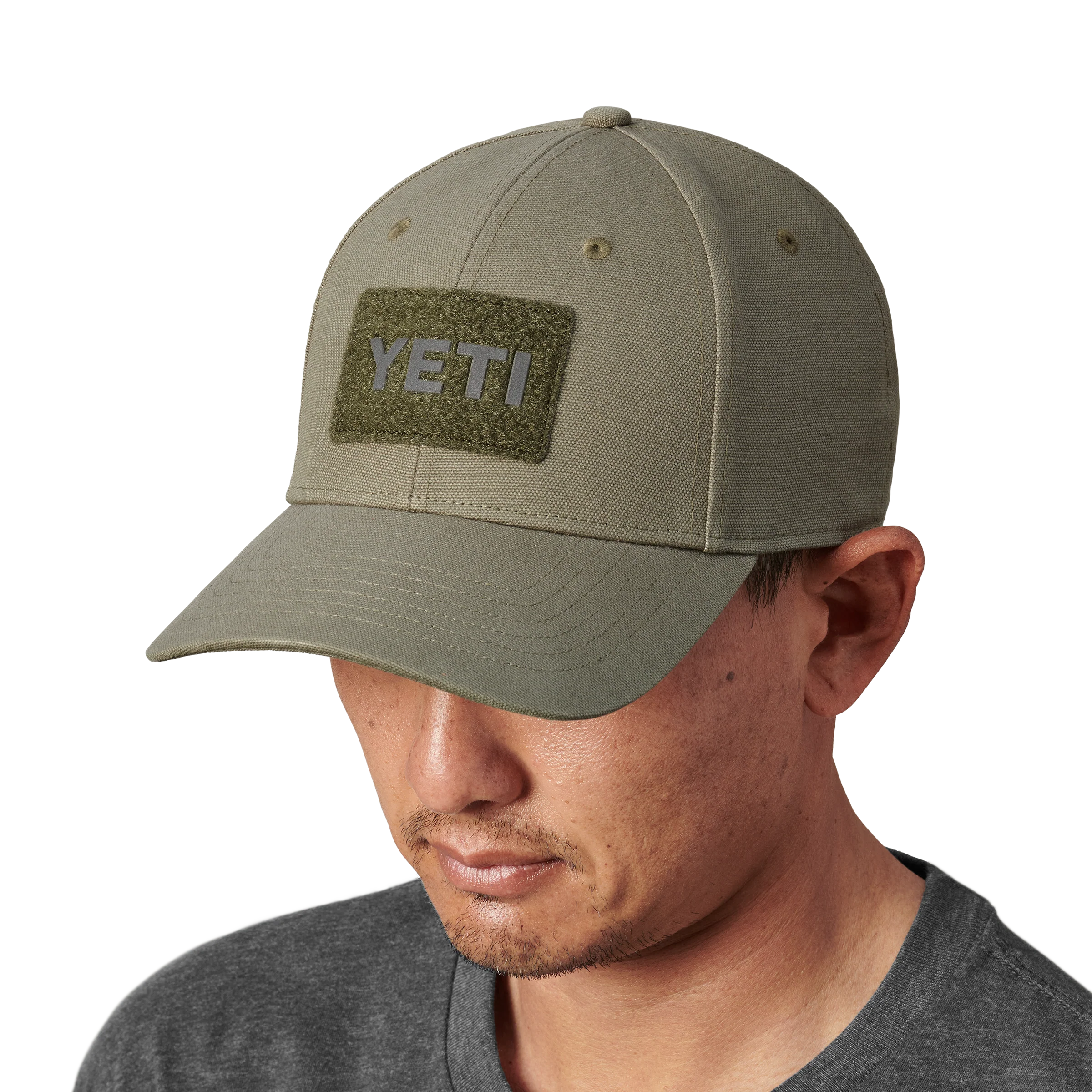 YETI® Velcro Badge Hat Highlands Olive - Image 4