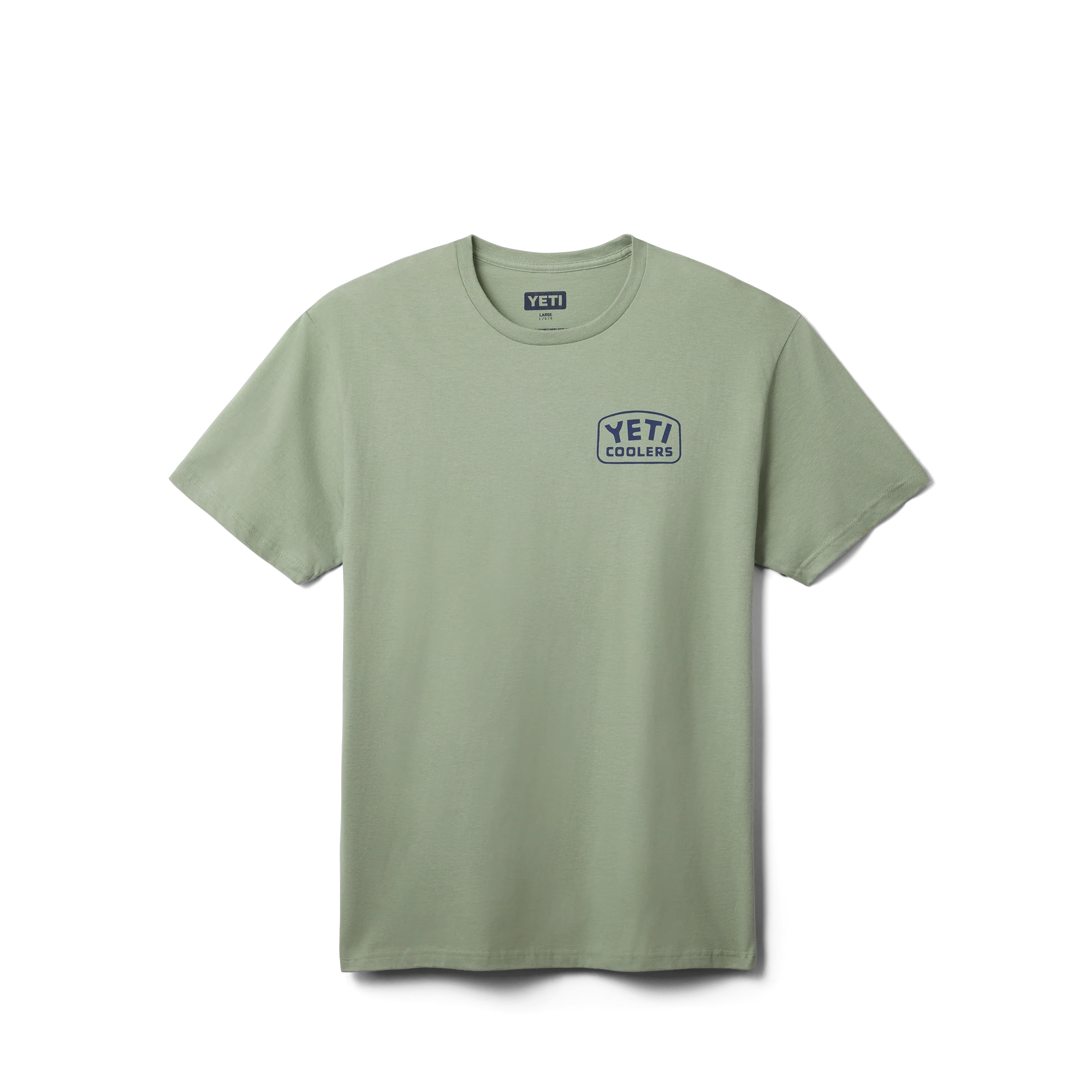 YETI Coolers® Reelin Feelin' Fishing Short Sleeve T-Shirt Olive