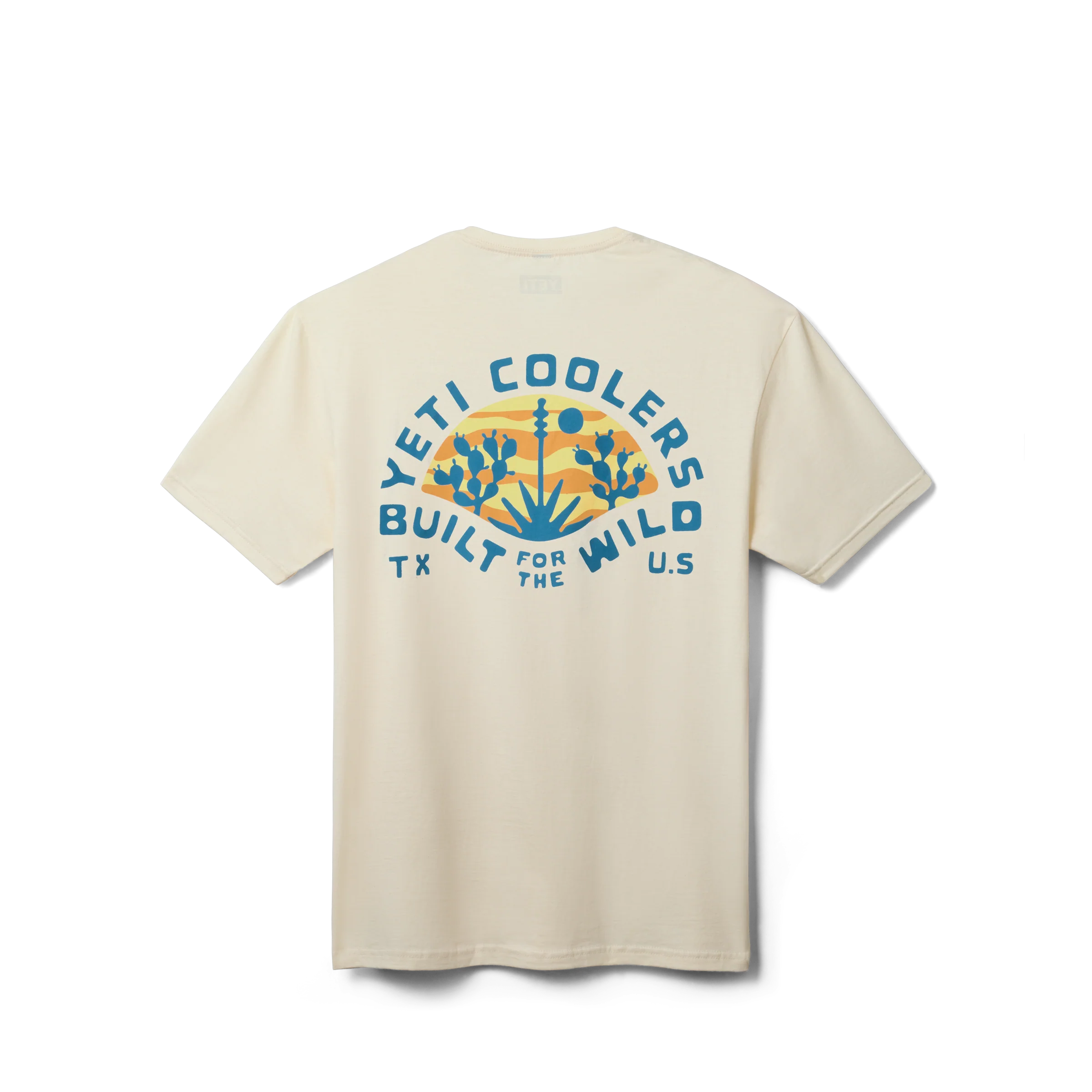 YETI Coolers® Horizon Short Sleeve T-Shirt Natural - Image 2