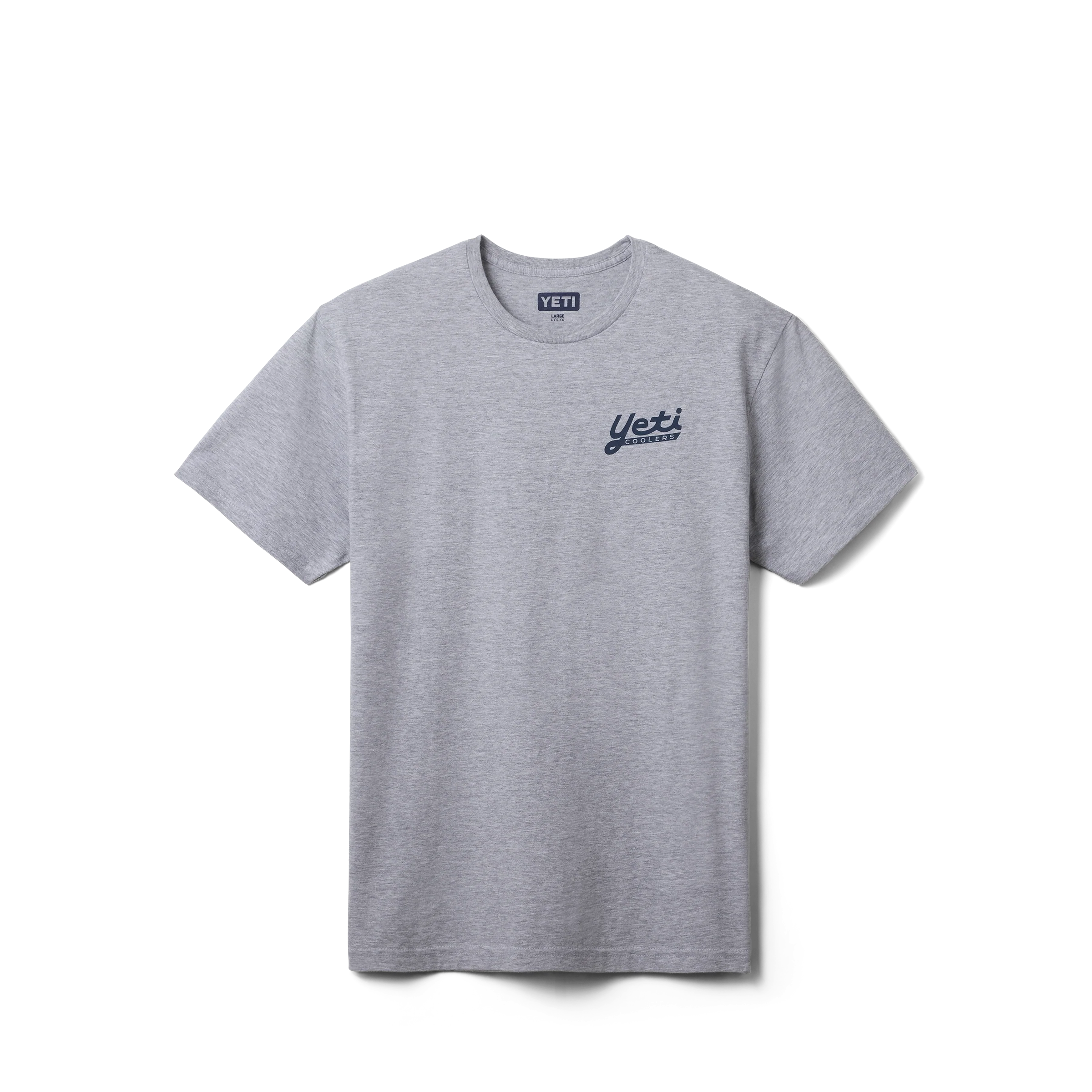 YETI Coolers® Wildly Stronger Short Sleeve T-Shirt Heather Grey