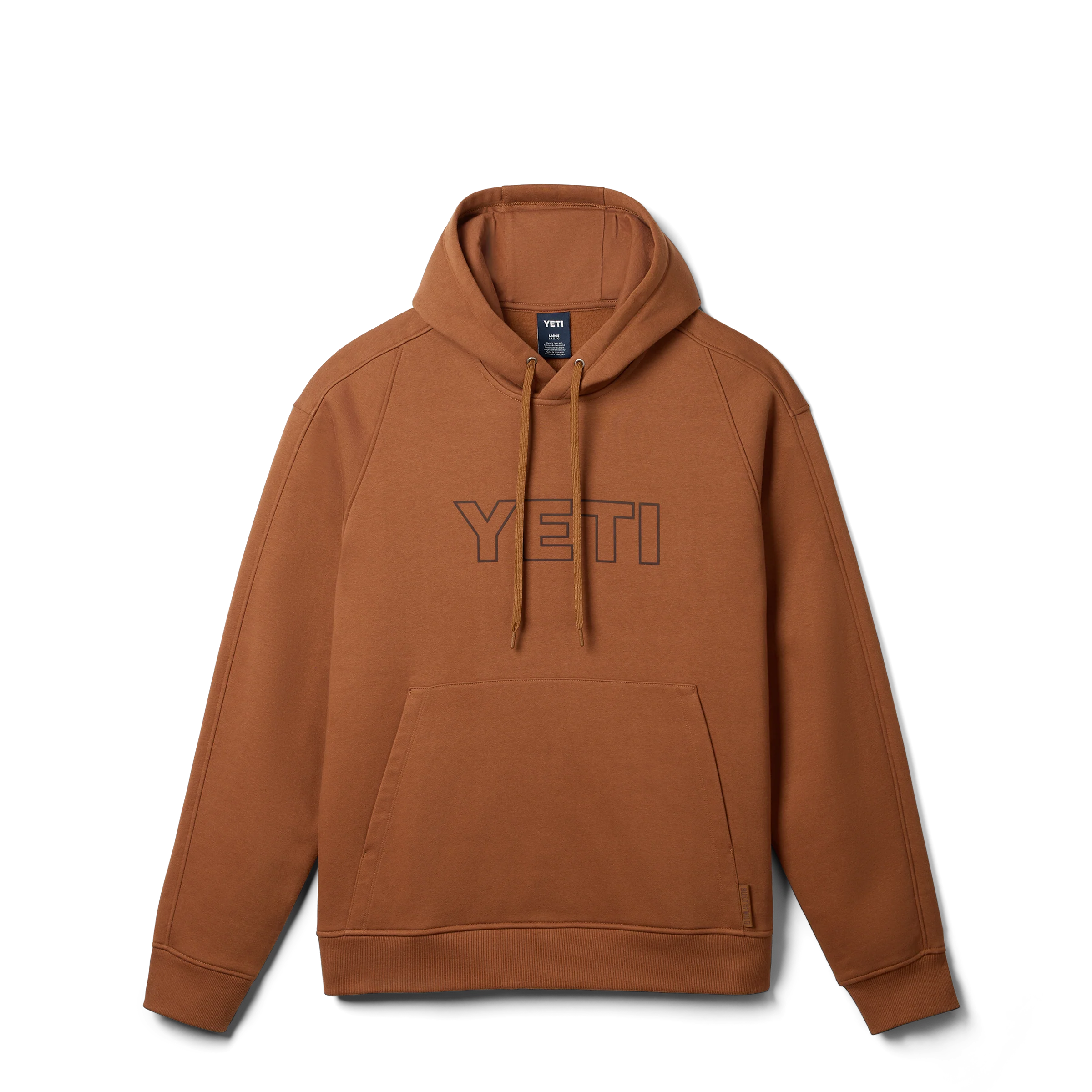 YETI® Logo Fleece Hoodie Rust